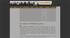 Desktop Screenshot of dynamikks.de